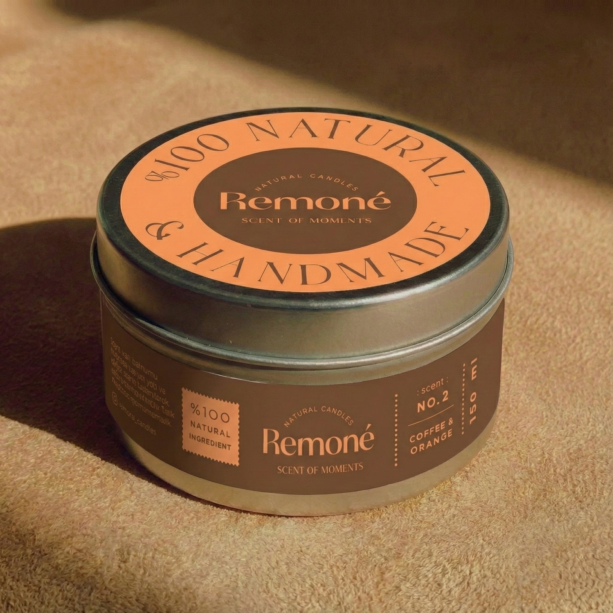 Remoné No.2 Kahve - Portakal